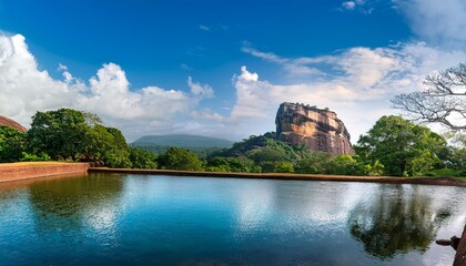 A boutique hotel with a picturesque lake view.
