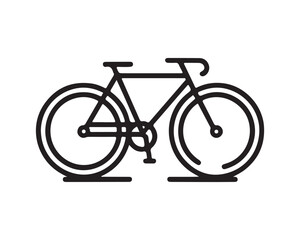 Bicycle Logo Design Icon Symbol Vector Template.