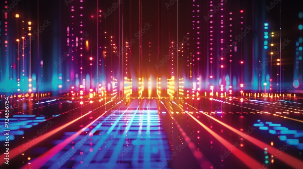 Aufkleber artistic representation of a high-pass filter circuit, illustrating how it blocks low-frequency sign