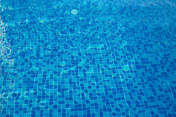 Blue Clean And Transparent Pool water
