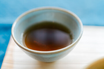 京都のお抹茶と和風パフェ