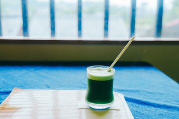 京都のお抹茶と和風パフェ