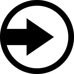 Arrow Direction. Arrow Icon. Right Arrow. Vector Illustration