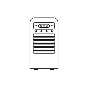recommend clip art: air conditioner sit vector icon