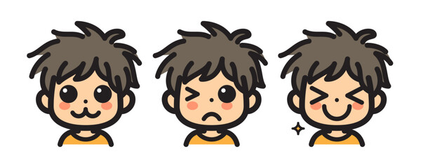 Male Face Expression 04