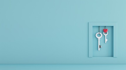 A conceptual image of a team lifting a key symbolizing success, unity, and achievement, against a neutral background suitable for various business contexts.