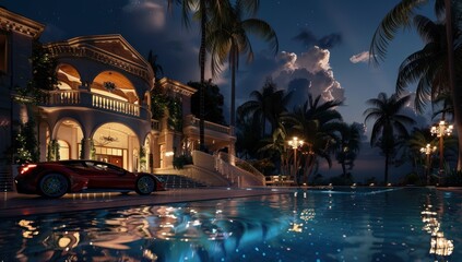 Luxury Mansion by the Pool