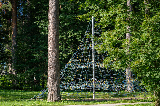 Fototapeta playground in the park