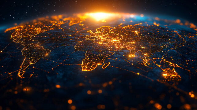 Statistical analysis of global infrastructure within the economic landscape