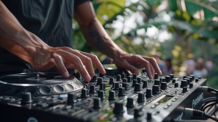 The DJ Mixing Equipment