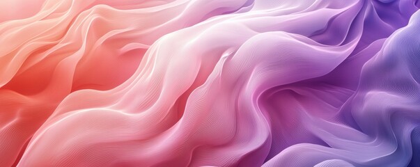 Fototapeta premium Abstract texture featuring flowing waves of vibrant colors, evoking a sense of tranquility and beauty in a digital art style.