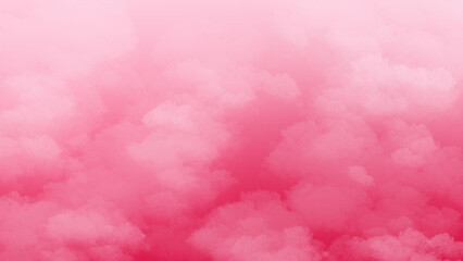 Pink Gradient Cloudscape. The soft pink clouds and smooth gradient.