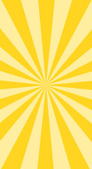 Light sunbeam, vertical banner with Sun rays, cellphone background, lines background, light