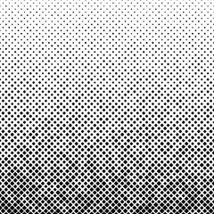 Random geometrical diagonal square pattern background - abstract black and white vector illustration with squares