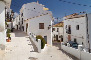 Fork between Waterwashed Houses in Altea