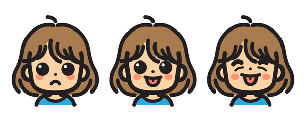 Female Face Expression 05