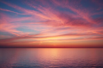 Fototapeta premium Ethereal Sunset Background with Frosted Texture and Vibrant Colors