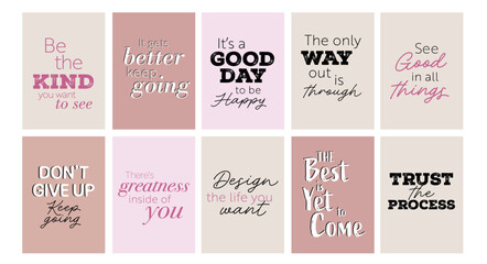 Positive affirmation posters, A4 posters, positive affirmation cards. Wall art, A4 prints, motivation posters. Printable art, 10 pack bundle, print on demand, wallpapers 