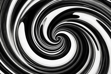 Obraz premium Black and White Grainy Abstract Swirl Texture Background