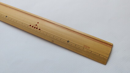 木のスケール物差し