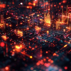 Illuminated AI Algorithm in Technological Matrix