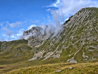 Naklejka premium Beautiful mountains of Durmitor National Park in Montenegro
