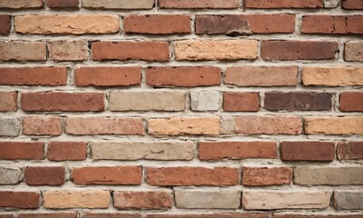 Red brick wall texture background