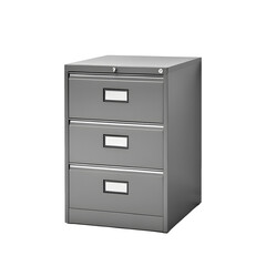 Office Filing Cabinet isolated on transparent background