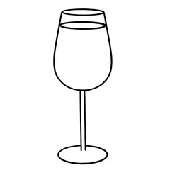 Line art glass