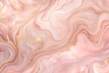 Blush Pink and Rose Gold marble background pink fluid patterns