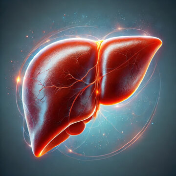 Healthy human liver organ
