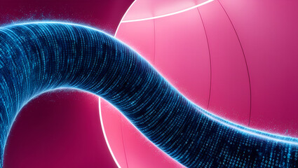 pipe background with pink color