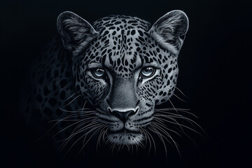 Obraz premium portrait of a leopard