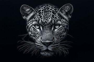 Obraz premium portrait of a leopard