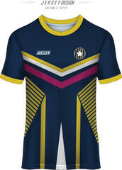 jersey t-shirt design soccer