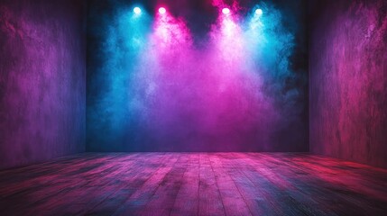 Stage Spotlight Moves from Warm Studio Hardwood Floors to Dynamic Lighting