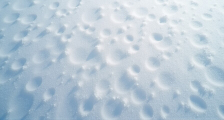 Obraz premium water drops on blue background