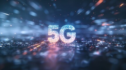 5G background image, 5G era background image