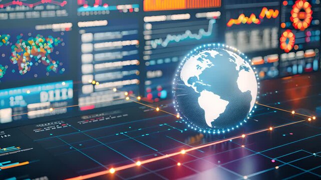 Learn about innovative data visualization techniques using interactive dashboards to analyze global trends