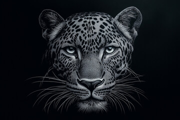 Obraz premium portrait of a leopard