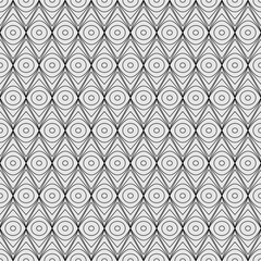 seamless  pattern of different geometric shapes