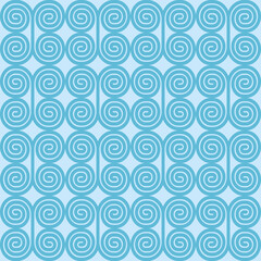 seamless  pattern of different geometric shapes