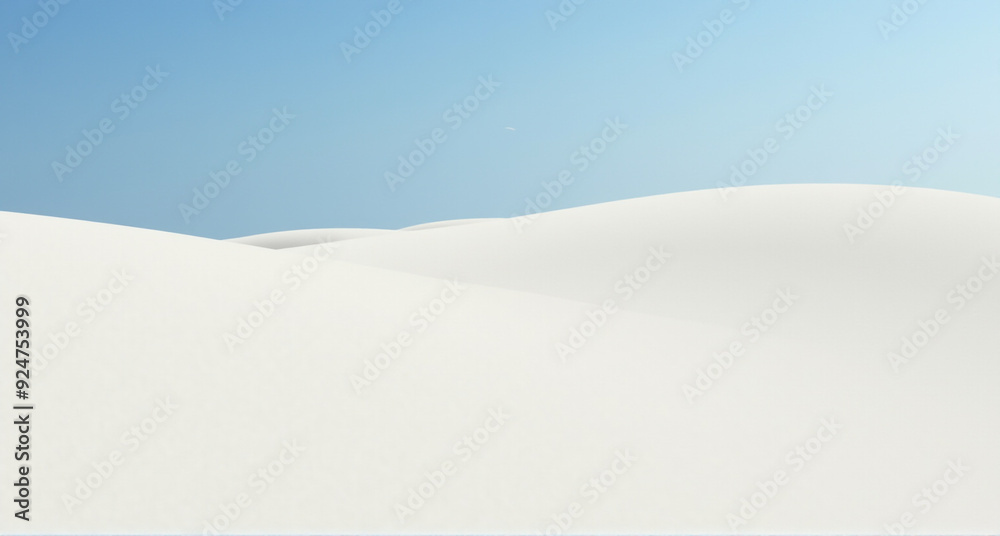 Sticker white sand dune