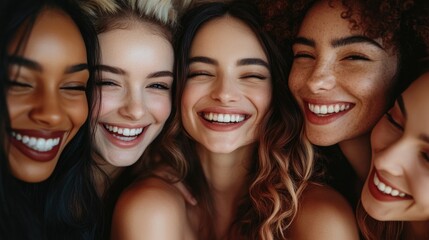 Fototapeta premium Happy Friendship Gals