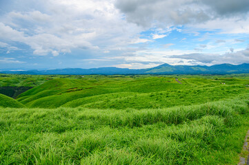 阿蘇国立公園 大観峰からの一望