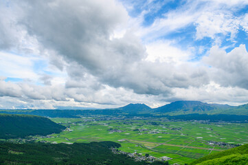 阿蘇国立公園 大観峰からの一望
