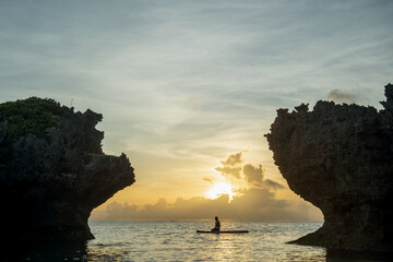 海でのサンライズ