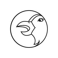 Head eagle icon