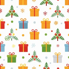 christmas seamless pattern
