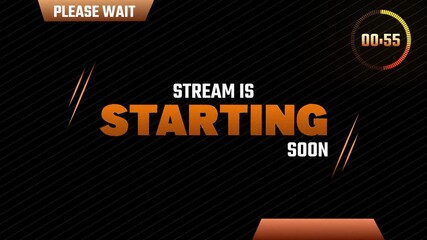 Live Streaming Intro Overlay Gradient Theme_V7
